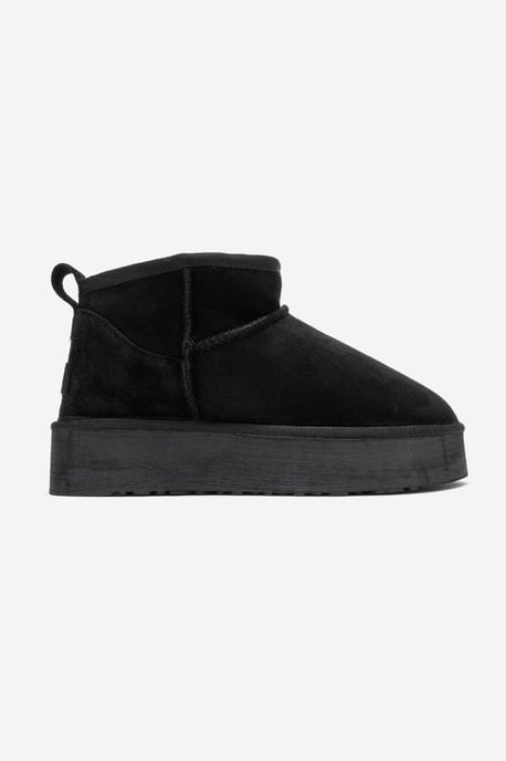 Havana Leder-Plateauform Stiefelette - Image 6