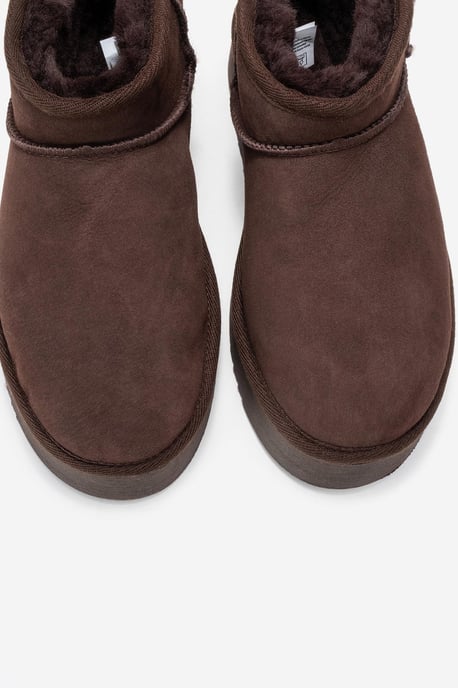 Havana Leder-Plateauform Stiefelette - Image 3