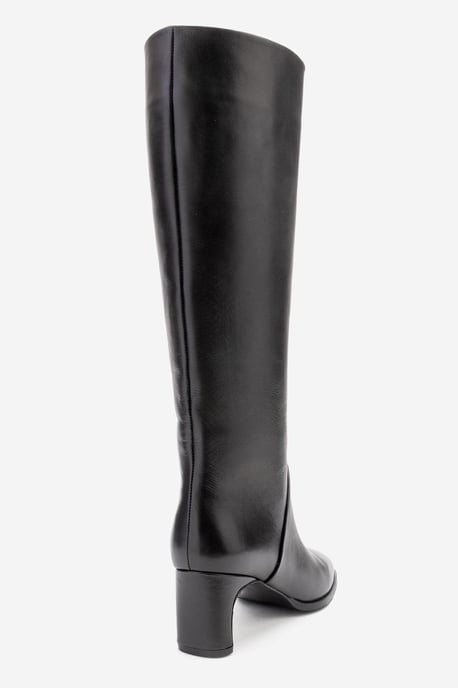 Taly Leder Blockabsatz Kniehoher Stiefel (Damen) - Image 4