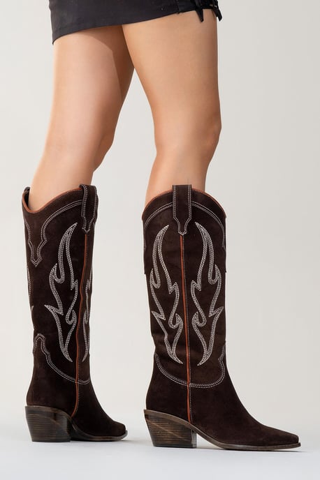 Pietro Leder-Western-Kniestiefel - Image 3