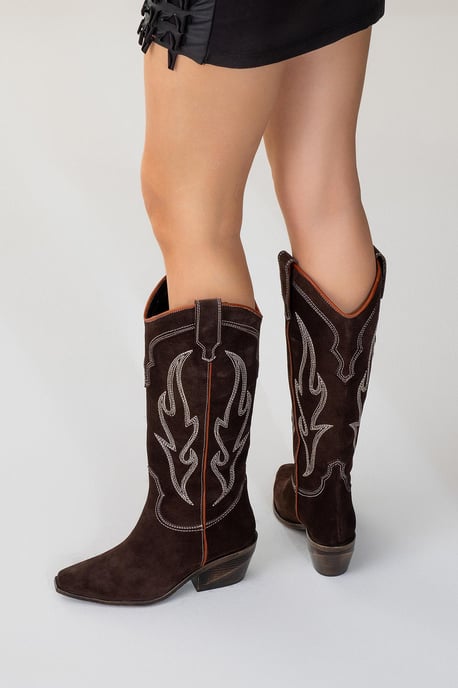 Pietro Leder-Western-Kniestiefel - Image 4
