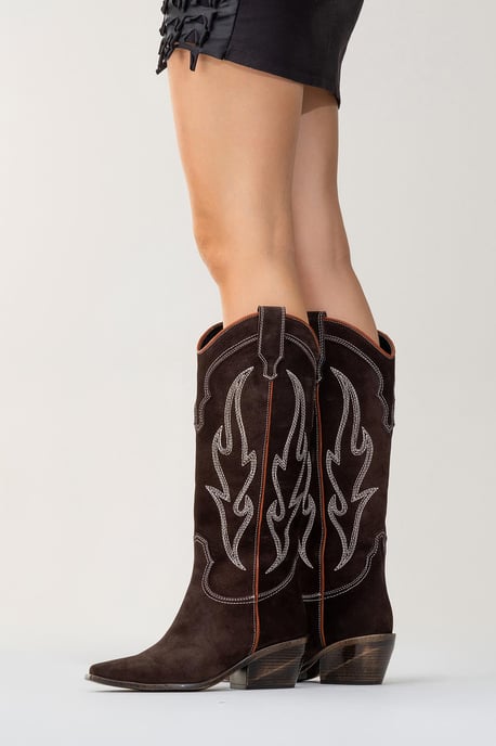Pietro Leder-Western-Kniestiefel - Image 5