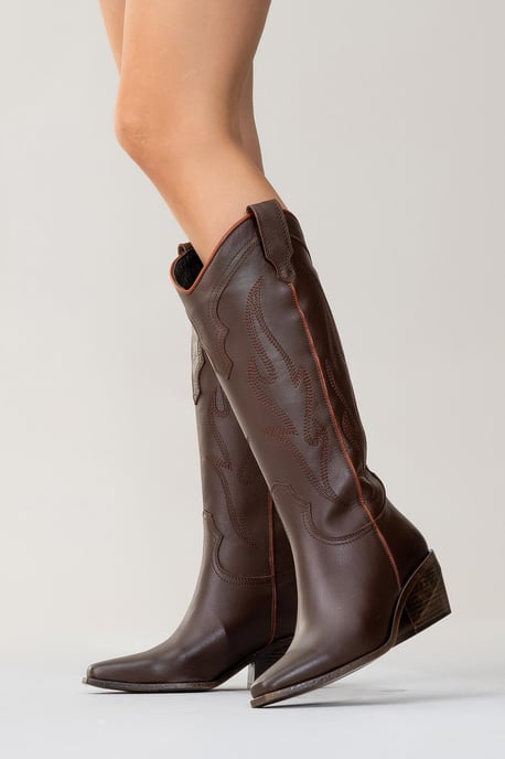 Pietro Leder-Western-Kniestiefel - Image 3
