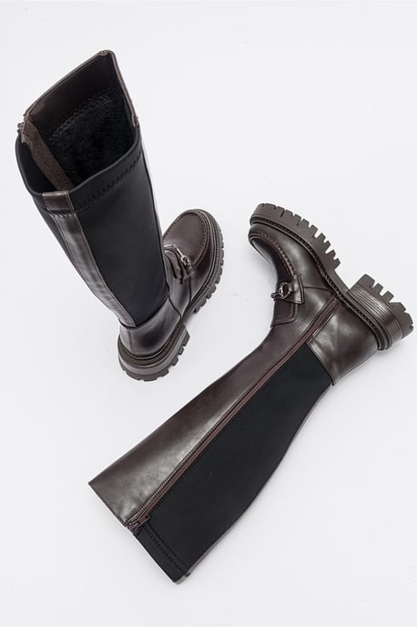 Chapel Schnallen Stretch Stiefel (Damen) - Image 3