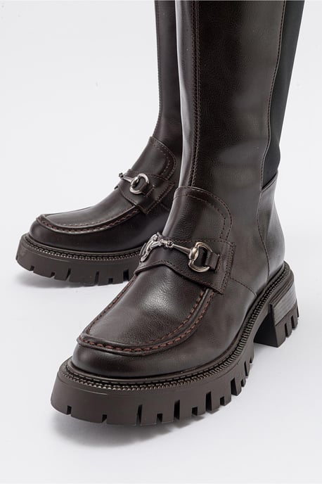 Chapel Schnallen Stretch Stiefel (Damen) - Image 5