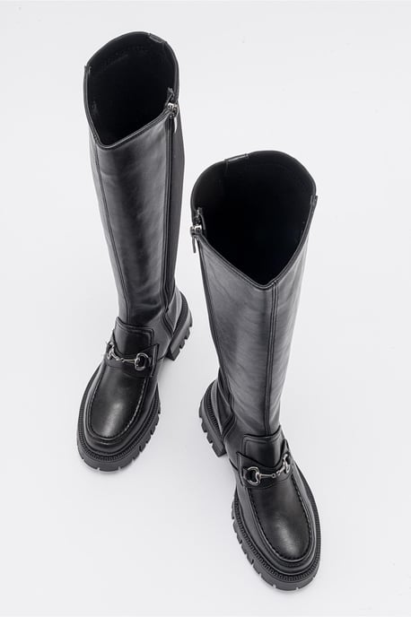 Chapel Schnallen Stretch Stiefel (Damen) - Image 5
