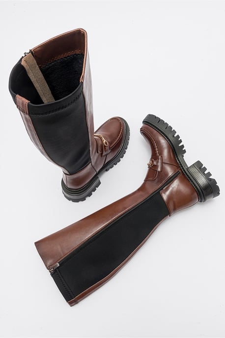 Chapel Schnallen Stretch Stiefel (Damen) - Image 3