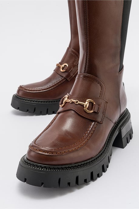 Chapel Schnallen Stretch Stiefel (Damen) - Image 5