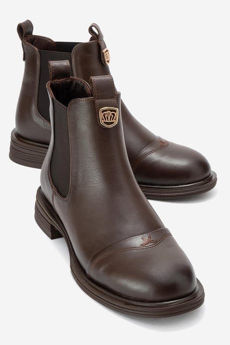 Sidney Leder Chelsea-Boot mit Schnalle - Image 2