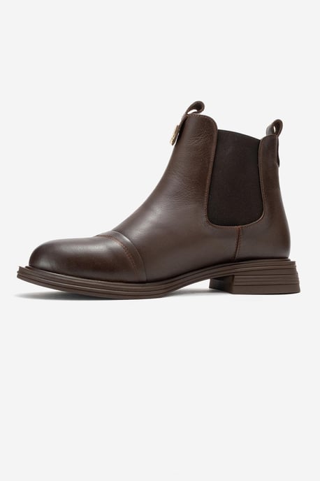 Sidney Leder Chelsea-Boot mit Schnalle - Image 4