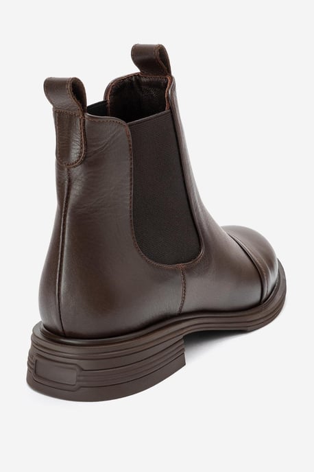 Sidney Leder Chelsea-Boot mit Schnalle - Image 5