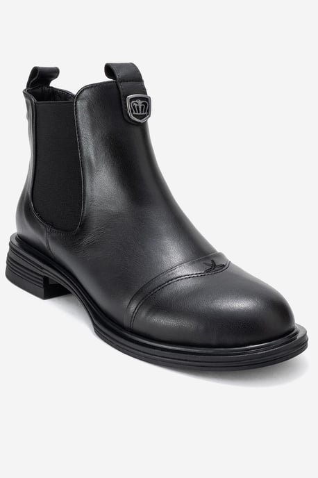 Sidney Leder Chelsea-Boot mit Schnalle - Image 1