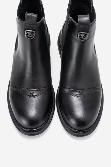 Sidney Leder Chelsea-Boot mit Schnalle - Image 3