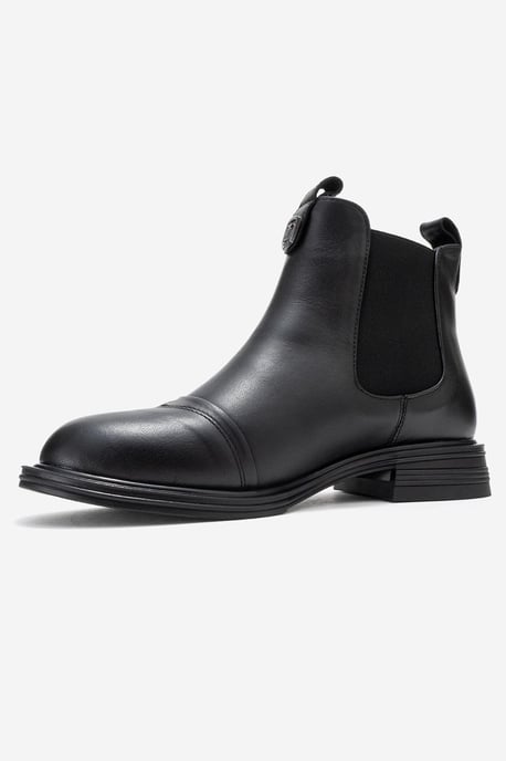 Sidney Leder Chelsea-Boot mit Schnalle - Image 4