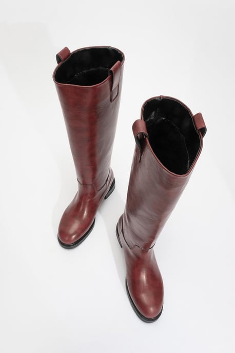 Alaska Gemusterter Kniehoher Stiefel - Image 2
