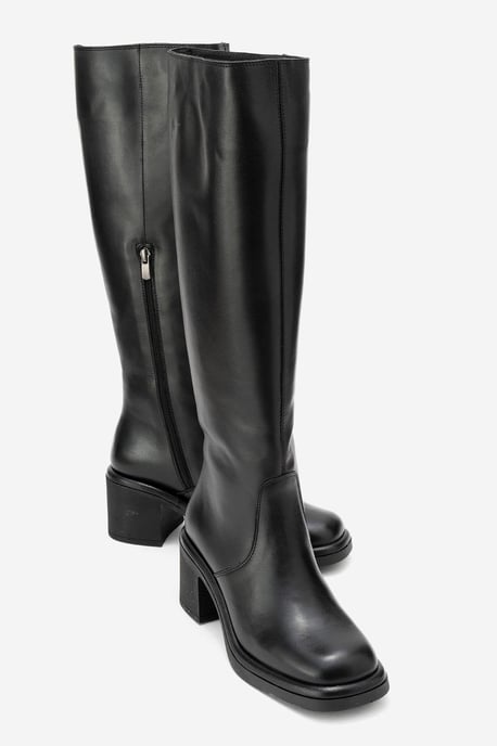 Fros Leder Kniehoch Stiefel (Damen) - Image 2