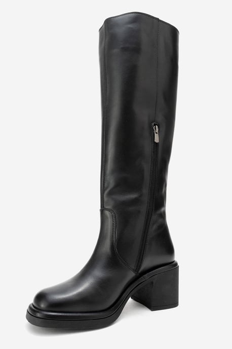 Fros Leder Kniehoch Stiefel (Damen) - Image 4