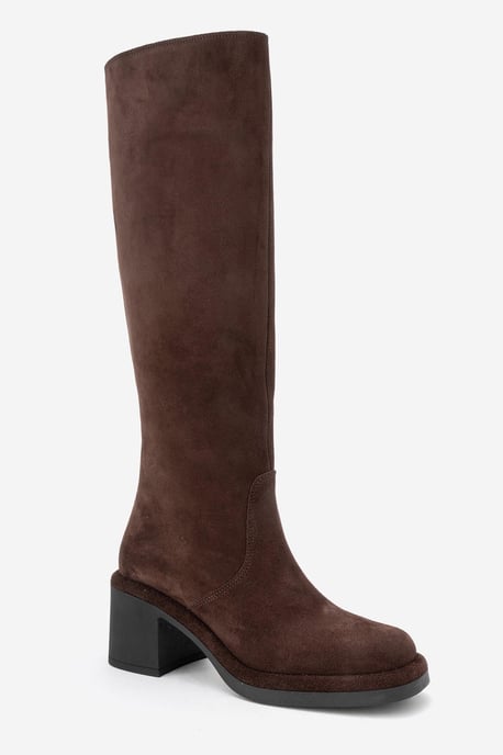 Fros Leder Kniehoch Stiefel (Damen) - Image 1