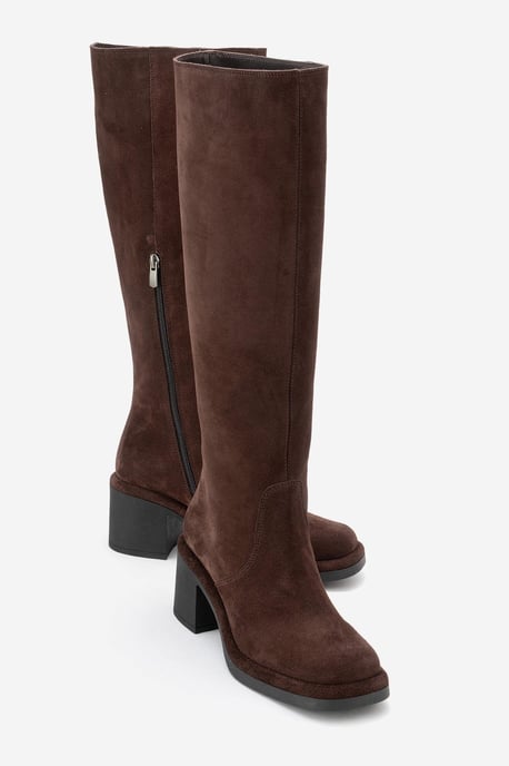 Fros Leder Kniehoch Stiefel (Damen) - Image 2