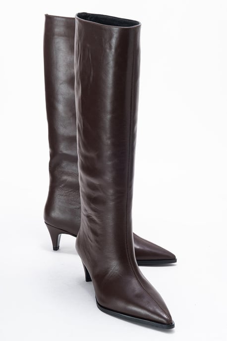 Siora Leder Knieholer Stiefel - Image 2
