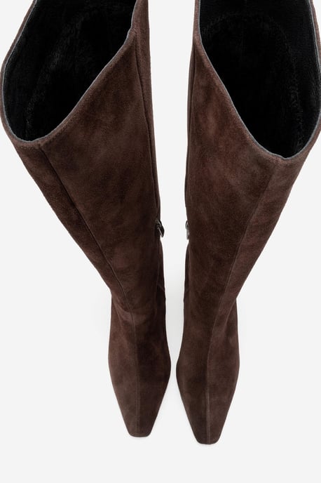 Velencia Leder Kniehoch Stiefel - Image 3