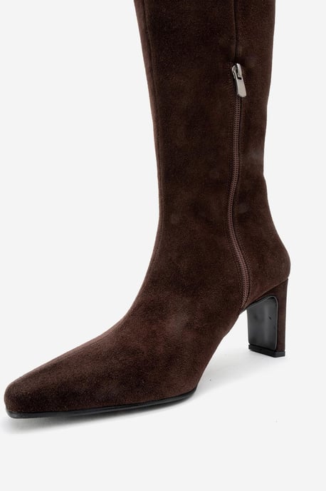 Velencia Leder Kniehoch Stiefel - Image 4