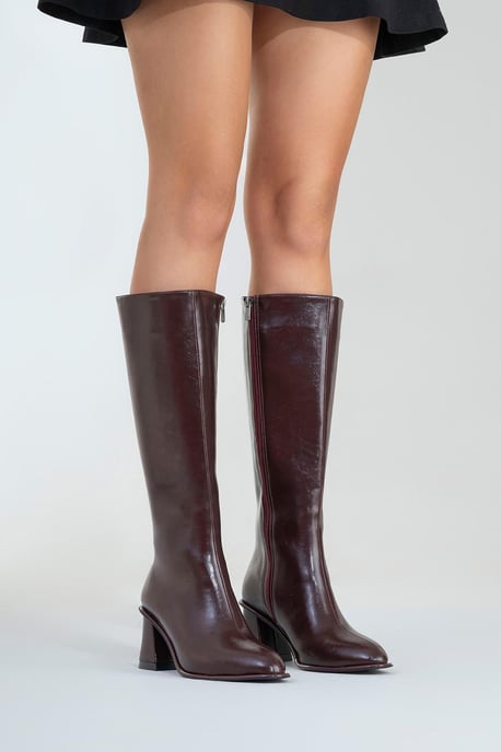 Paradis Blockabsatz Kniehoher Stiefel (Damen) - Image 2