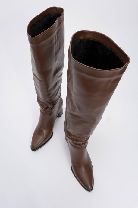 Vianella Blockabsatz Knieholer Stiefel - Image 2