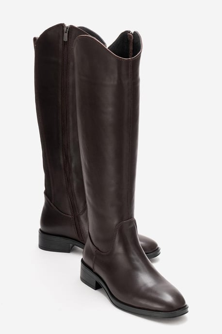 Ruiz Leder Knieholer Stiefel (Damen) - Image 1