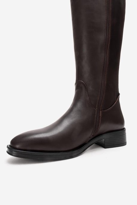 Ruiz Leder Knieholer Stiefel (Damen) - Image 5