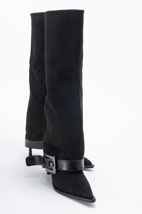 Elva Schnallenriemen Kniehoher Stiefel (Damen) - Image 2
