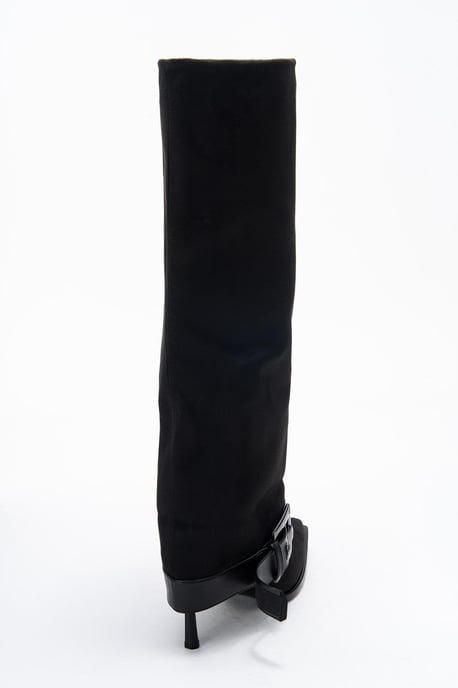 Elva Schnallenriemen Kniehoher Stiefel (Damen) - Image 5