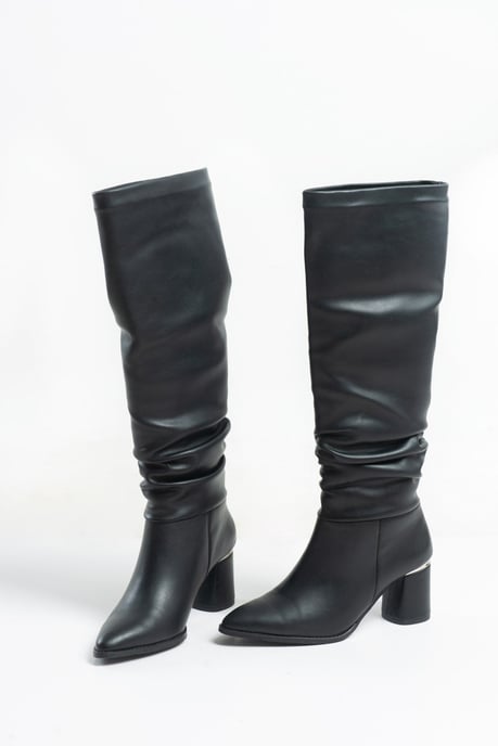 Vianella Blockabsatz Knieholer Stiefel - Image 2