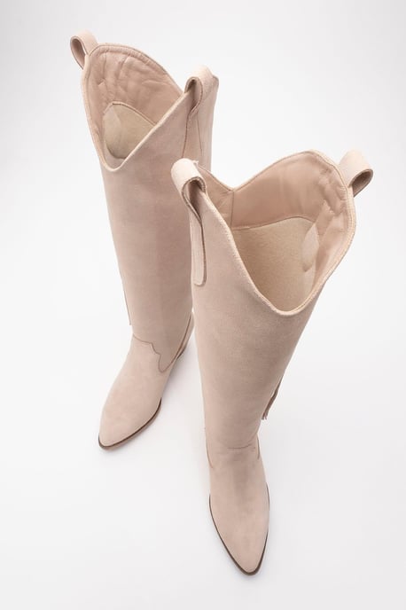 Rios Leder Fransen Kniehoher Stiefel - Image 6