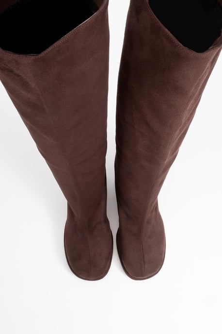 Josette Blockabsatz Kniehoher Stiefel - Image 3
