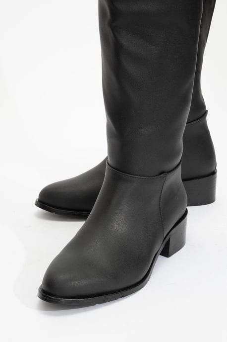 Svetlo Kniehoher Stiefel mit Reißverschluss Hinten (Damen) - Image 3