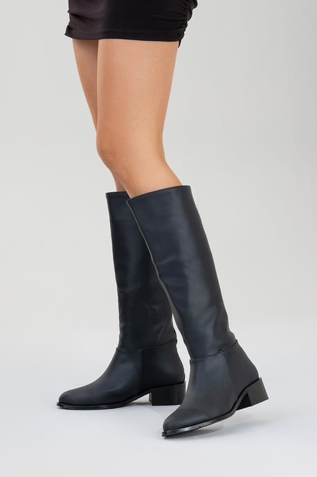 Svetlo Kniehoher Stiefel mit Reißverschluss Hinten (Damen) - Image 4