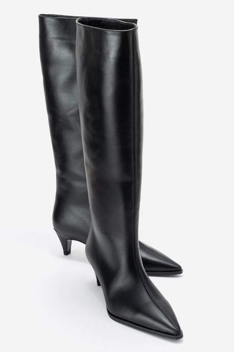 Siora Leder Knieholer Stiefel - Image 2
