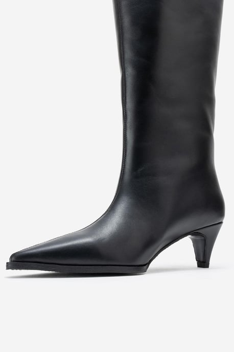 Siora Leder Knieholer Stiefel - Image 4