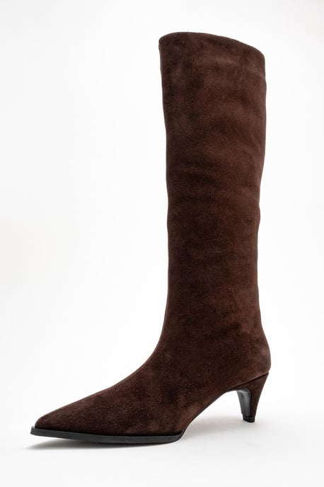 Siora Leder Knieholer Stiefel - Image 4
