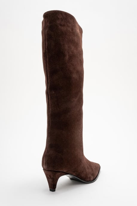 Siora Leder Knieholer Stiefel - Image 5