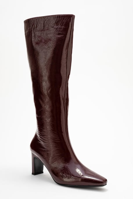 Velencia Leder Kniehoch Stiefel - Image 1