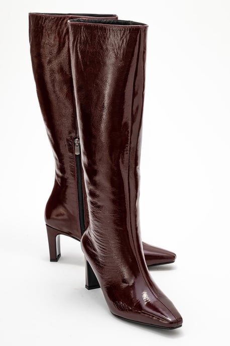 Velencia Leder Kniehoch Stiefel - Image 2