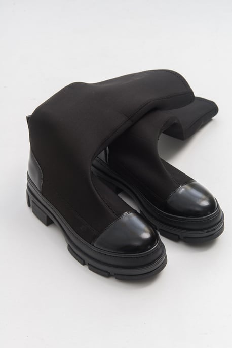 Bella Stretch Scuba Kniehoher Stiefel - Image 3