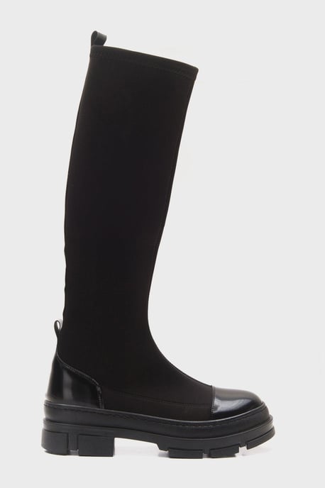 Bella Stretch Scuba Kniehoher Stiefel - Image 4