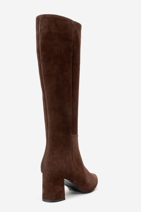 Sejas Leder Blockabsatz Knieholer Stiefel (Damen) - Image 5