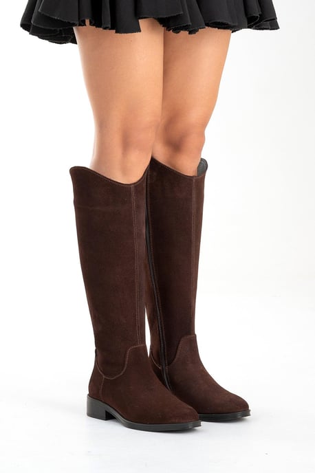Ruiz Leder Knieholer Stiefel (Damen) - Image 5