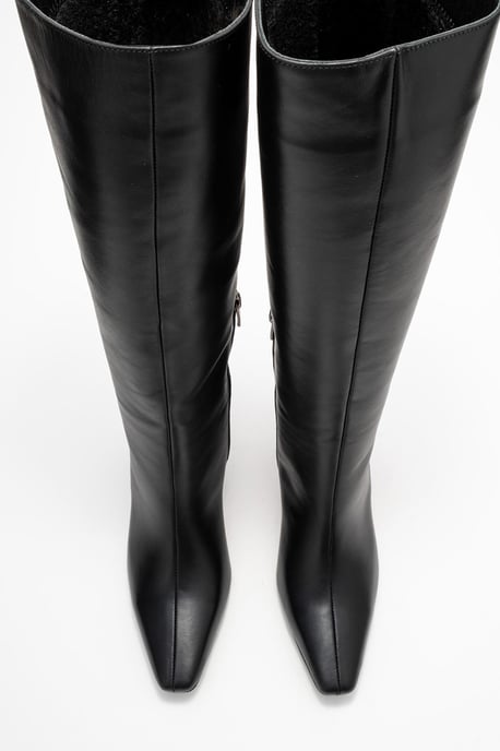 Velencia Leder Kniehoch Stiefel - Image 3