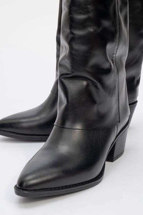 Teodora Leder Blockabsatz Stiefel (Damen) - Image 3