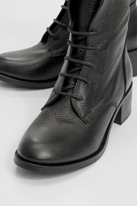 Lana Leder Blockabsatz Stiefel - Image 3